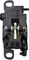 XT BR-M8100 Brake Caliper w/ Resin Pads - black/front / rear post mount 6"