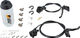 Set de frenos de disco Piccola Carbon d+t - negro/set (RD + RT)