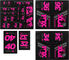 Heritage Fork and Shock Decal Kit up to Model 2020 - pink/universal