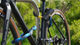 tex-lock Eyelet chain lock + D-lock shackle lock - morpho blue