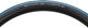 Cubierta de alambre Lugano II K-Guard 28" - negro-azul/25-622 (700x25C)