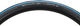 Schwalbe Lugano II K-Guard 28" Wired Tyre - black-blue/25-622 (700x25c)