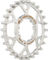 CDX Rear 9-Spline Belt Drive Sprocket - silver/26 tooth