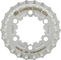 Gates Polea trasera CDX 9-Spline Disc 6 agujeros - plata/22 dientes