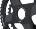 Rotor VEGAST Kurbelgarnitur mit Direct Mount Spidering, Q-Rings - anthrazit | 172,5 mm 34-50 Offset