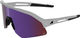 Alpina Sonic HR M Q-Lite Sports Glasses - white gloss | mirror pink
