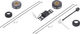 bc basic Alfine Disc Center Lock P-22 28" 8-speed Wheelset - black | 28" set (front 9x100 Dynamo + rear 10x135)