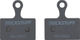 Trickstuff Disc STANDARD Brake Pads for Shimano - organic - steel/SH-011