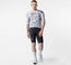 Castelli Maillot Stratus Logo S/S - white smoky gray | S