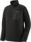 Patagonia Pulóver con cremallera en el cuello R1 Air - black/M