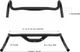 Redshift Manillar Top Shelf - negro | 44 cm