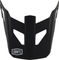 100% Visière pour Casque Status - black