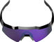 100% Gafas deportivas Polarized Speedcraft SL HiPER - polished black | hiper polarized lavender mirror