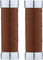 Brooks Slender leather handlebar grips for twist shifters on both sides Mod. 2023 - honey/100 mm