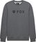 Fox Head Absolute Fleece Crew Sweatshirt - heather graphite | S