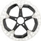 Shimano RT-EM910 Center Lock Brake Rotor for STEPS w/ External Teeth - silver-black/203 mm