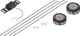 bc basic Urban Deore Center Lock Disc DT Swiss 533D 28" Wheelset - black | 28" Set (Front 15x100 Dynamo + Rear 12x142) Shimano