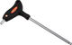 XLC T-Shape TO-S32 Hex Tools Set - black-silver