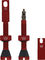 Peaty's Chris King Edition MK2 Tubeless Ventil 2er-Set - red/SV 42 mm
