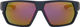 uvex Lunettes de Sport sportstyle 238 - deep space mat/mirror red