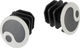 Ergon GP1, GC2, GX, GS, GE1, GA1 Lenkerendstopfen - silber