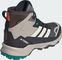 adidas Outdoor TERREX Skychaser AX5 Mid GTX CLIMA Wanderschuhe - legink wonwhi lbrown | 43 1/3 | 9