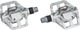 time Pedales de clip Speciale 10 Large - raw aluminium