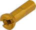Sapim Polyax Aluminium-Nippel - 20 Stück - gold