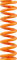 Fox Racing Shox Ressort en acier SLS Super Light pour course de 89 mm - orange/425 lbs