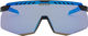uvex pace stage S CV Sportbrille - black matt/mirror blue