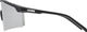 uvex flowline Brille - black matt | mirror silver