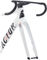 Factor OSTRO Gravel V.A.M. Disc T47a Shimano Kit de cuadro de carbono - white grunge/54 cm, 100 mm x 38 cm, SB 0 mm