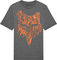 Fox Head Youth HD Image Print S/S T-Shirt - heather dark grey | M