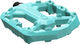 crankbrothers Pedales de plataforma Stamp 0 - turquoise/101 /102 /small