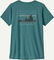 Patagonia T-Shirt pour Dames Capilene Cool Daily Graphic - 73 skyline-wetland blue x-dye/L