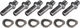 DT Swiss Speichenkit für PR 1400 DICUT® OXiC - schwarz/279 mm, 284 mm, 286 mm