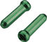 Jagwire Embouts pour Câbles de Vitesses et de Frein Crimp - 10 pièces - cash green