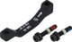 Magura Disc Brake Adapter for 180 mm Rotors - black/PM 6" to PM