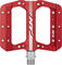 HT EVO+ AE12 Plattformpedale - red