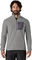 Patagonia Pulóver con cremallera en el cuello R1 Air - forever grey/M