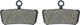 GALFER Bremsbeläge Disc Road für SRAM/Avid - semi-metallisch - Stahl/SR-003