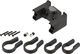 Rixen & Kaul KLICKfix Handlebar Adapter Universal - black-red