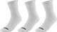GripGrab Lightweight SL Summer Socks 3-Pack - white/41 - 44