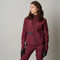ION Chaqueta de bicicleta Shelter 2L de softshell para mujer - purple red | M