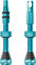 Peaty's Valves tubeless Holeshot Fast Flow - turquoise | Valve Presta (SV) | 42 mm
