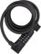 Axa Resolute C8 Cable Lock - black/180 cm
