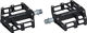 Pedales de plataforma E-PB525 - negro/universal