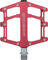 Exustar E-PB525 Platform Pedals - red/universal
