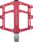Pedales de plataforma E-PB525 - rojo/universal