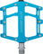 Pedales de plataforma E-PB525 - azul/universal